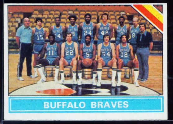 205 Buffalo Braves Team Card